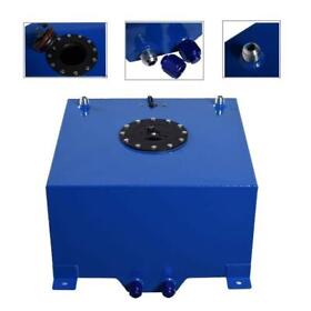 Ap-331209-12203 10 Gallon Aluminum Race Drift Fuel Cell Tank Level Sender Anti-slosh Foam Blue