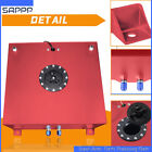 Ft-400-chbl-546-n6 10gallon 40l Chrome Red Aluminum Lightweight Track Fuel Cell Tank Level Sender
