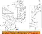 1125110306b Kia Oem Sportage Fuel Gas Strap Bolt