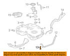 11516931 Gm Oem Fuel Gas Strap Bolt