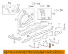 11588741 Gm Oem Fuel Gas Strap Bolt