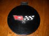 14042300 Gm Corvette Fuel Door Lid Emblem Oem Black