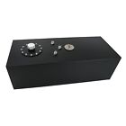 Gg1057 15 Gallon Race Fuel Cell Gas Tank With Cap And Level Sender Polished Aluminum Black