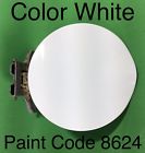 15204240 Gmc Envoy Chevy Trailblazer Fuel Door Gas Lid Oem White
