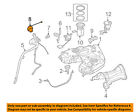 1644700530 Mercedes Oem Fuel Filler Hose