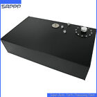 Sappp-129 17 Gallon Street Rod Fuel Cell Gas Tank With Cap And Level Sender 64l Aluminum Black
