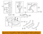 1705a339 Mitsubishi Oem Outlander Sport Tank Assembly Pad