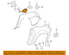 1716300167 Mercedes Oem Tank Filler Neck Tube Pipe
