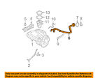 17221ck000 Nissan Oem Quest Fuel Neck Tube Pipe