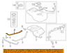 17521tz5a00 Honda Oem Fuel Tank Mounting Strap Right