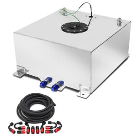 Cg-331209-8830 20 Gallon Aluminum Race Fuel Cell Tank Sender Feet An-6 Fitting Hose