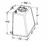 290-103-01 Jaz Plastic Fuel Tank In Black