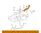 3c3z-9034-a Motorcraft Ford Genuine Oem Cyl Fuel Tank Filler Pipe