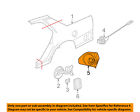 3w7z5427936ba Ford Tank Filler Neck Tube Pipe