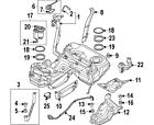 4g0201550m Audi Genuine Oem Fuel Cap