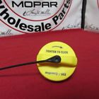 52124595aa Mopar Dodge Ram Jeep Ethanol Flex Fuel Yellow Gas Cap