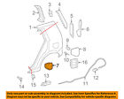 6172512340 Toyota Scion Oem Tank Filler Neck Tube Pipe