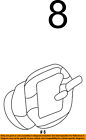 74480tz5a02 Honda Acura Oem Tank Filler Neck