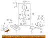 776060t010 Toyota Oem Venza Fuel Gas Tank Shield