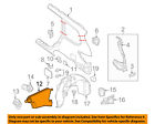 788501la0a Nissan Oem Fuel Door-lock