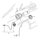 8t0809906b Audi Tank Filler Neck Oem Tube Pipe