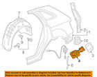 8u0809906b Audi Oem Tank Filler Neck Tube Pipe