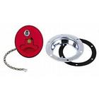 91076510 Speedway Motors Vented Aircraft Style Fuel Filler Neck Cap Kit