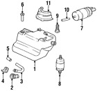 911-201-141-00 911 Porsche Genuine Fuel Filter
