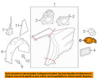 97050419406 Porsche Oem 10-13 Panamera-fuel