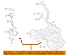 9a720139200 Porsche Oem Panamera Fuel Gas Tank Strap