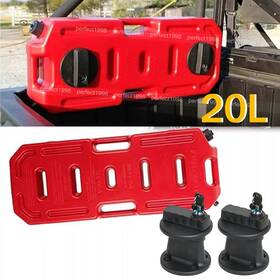 Lp21007-20l Aaiwa 20l Gallon Fuel Pack Gas Container Can With Lock For Jeep Atv Utv Polaris Rzr