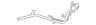 Ae5z9b178aj Ford Lincoln Mercury Genuine Upper Pipe