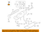 Al3z9c385a Ford Oem Fuel Sender Unit Retainer Ring