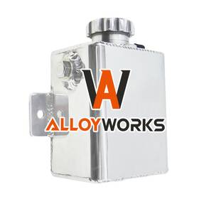 Aa5052 Alloyworks Universal Aluminum Overflow 1235ml Bottle Coolant Expansion Catch Can Tank Cap