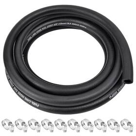 Allwin 716841560459 1/2 Inch Id Fuel Line Hose - 10ft Marine Grade Id-10ft Black