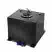 Alu-ft-t2-bk Zpeedstarz 5 Gallon Lightweight Black Aluminum Gas Fuel Cell Tank Level Sender 12 X12 X8