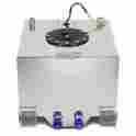 Aluftt3 Dpt Motorsport 8 Gallon Lightweight Polished Aluminum Race Drift Fuel Cell Tank Level Sender