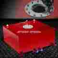 Aluftt8alurd Speed Daddy 20 Gallon 76l Red Coat Aluminum Racing Drift Fuel Cell Tank Cap Level Sender