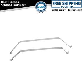 Am-29053827 Am Autoparts Fuel Gas Tank Straps Pair Kit Set Of 2 For Skylark Nova Omega Gto Ventura