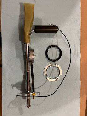 M130bc Ames Performance 1964 Pontiac Gto Gas Tank Sending Unit 3/8 Inch With No Vent