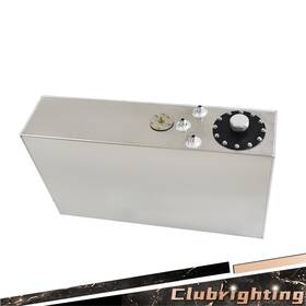 Cb2046495 Antoc Tool 17 Gallon Top-feed Race Drift Fuel Cell Tank Level Sender 64l Aluminum Silver