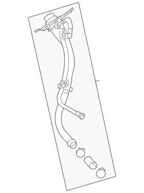 4n0-201-135-cb Audi Genuine Filler Neck