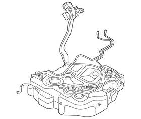 5q0-201-055-cj Audi Genuine Fuel Tank
