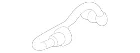 Audi 5q0-201-160-ad Genuine Fuel Tank Vent Hose