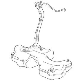 8w0-201-060-ch Audi Genuine Fuel Tank