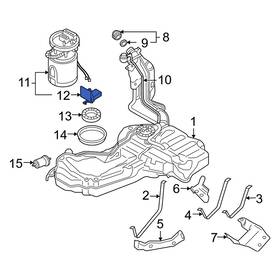 8e0919673aj Audi Oe For A4 2002-2006 Fuel Sender And Hanger Assembly