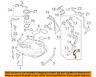 Bbm24223xb Mazda Oem Fuel Tank Breather Tube