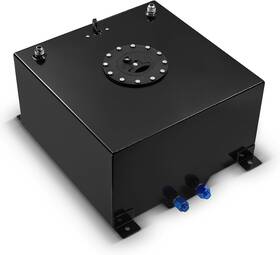 Bdfhyk Bd-05-01877s2bk 10 Gallon Fuel Cell Gas Tank Aluminum Polished Black Level Sender