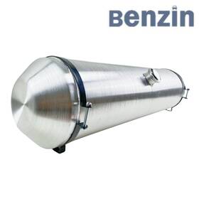 M285 Benzin 13.25 Gallon 10x40 Aluminum Spun Center Fill 3/8ftft Npt Gas Tank Fuel -truck