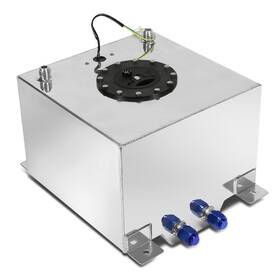 Sy-ft-t3 Bezt Polish Aluminum Racing/drift Fuel Cell Gas Tank Cap Level Sender 8 Gallon/30.5l